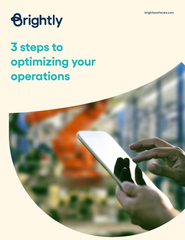 Cover - 3 steps optimizing operations